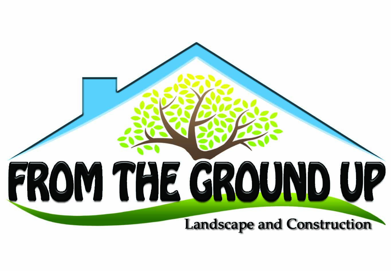 Logo for From the Ground Up Landscape and Construction